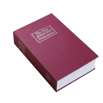 

Dictionary Book Safe Diversion Secret Hidden Security Stash Booksafe Lock&Key Simulation Dictionary Book Secret Safe game Box