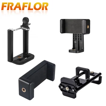 

Lightweight Phone Holder Selfie Expanding Stand Mount With 1/4" Screw Hole Phone Clip For Tripod Bracket Universal Smartphone