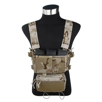 

TMC SS Modular Chest Rig Lightweight Tactical Hunting Vest for Outdoor Airsoft Shooting Wargame Protective Gear- Multicam Arid
