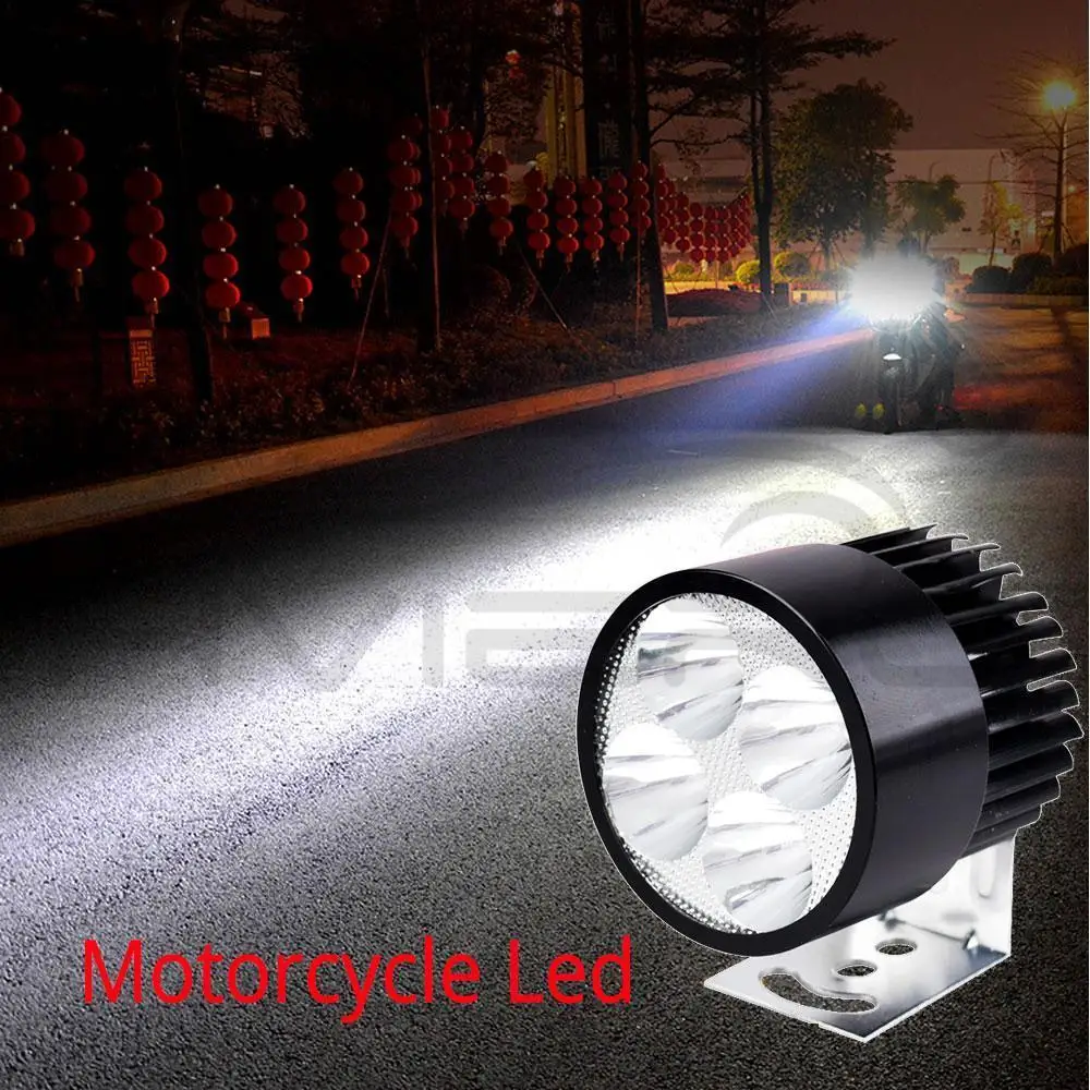 オートバイledヘッドライト12v 80v 4led 9led電動自転車のバッテリー自動防水フォグライト外部不正ランプ超高輝度 Led Bulbs Tubes Aliexpress