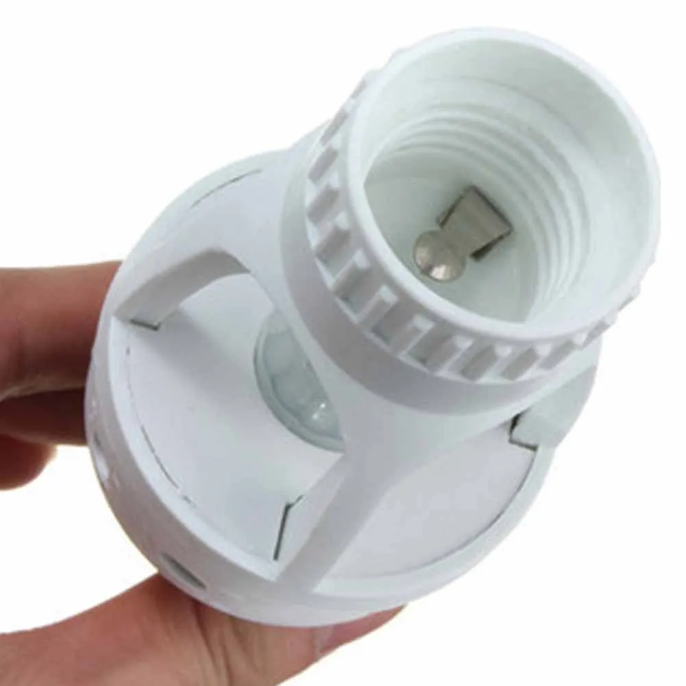 High Quality E27 Infrared PIR Motion Sensor Light Bulb Switch Holder Converter Modern Home Lighting Lamp Repled Bases