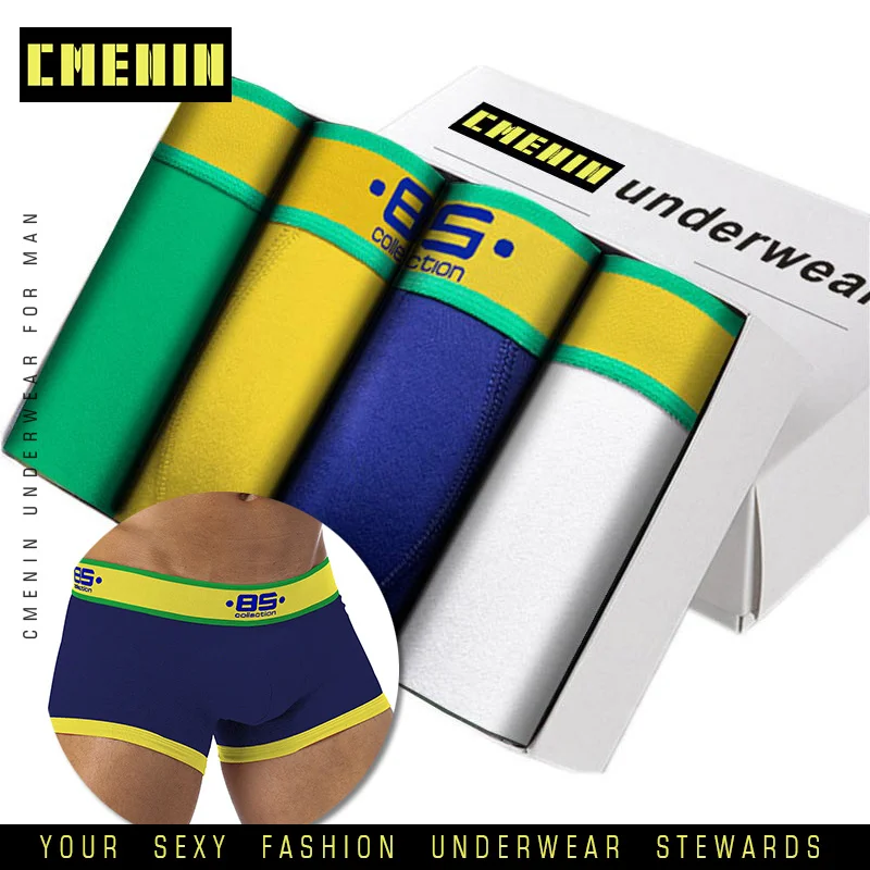 4 шт./лот, Ropa interior masculina, боксеры, нижнее белье для мужчин, мужские боксеры, мужское нижнее белье, боксеры, шорты, мужские боксеры, сексуальные боксеры, шорты из хлопка