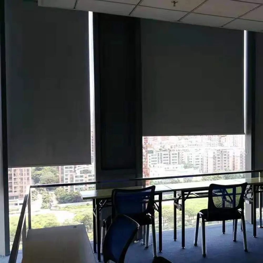 Готовые роликовые жалюзи дневного света и светонепроницаемые ручные для