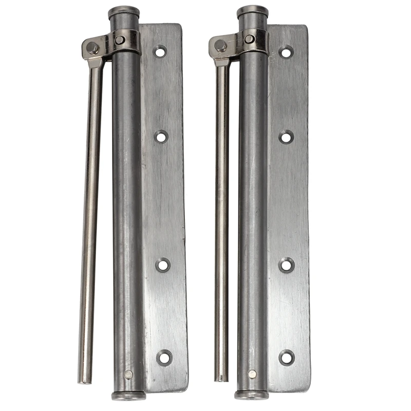 

2Pcs Door Closer Single Spring Strength Adjustable Surface Mounted Stainless Steel Automatic Closing Fire Rated Door Hardware 45