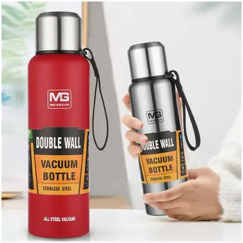 

500/750/1000/1500ml Stainless All-steel Outdoor Thermos Bottle Portable Large Capacity Insulated Cup Military Style Vacuum Flask