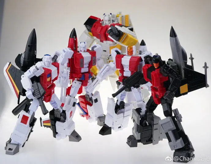 Трансформация JJ-02 Jet Commander G1 Superion комбинация робот игрушка в в коробке