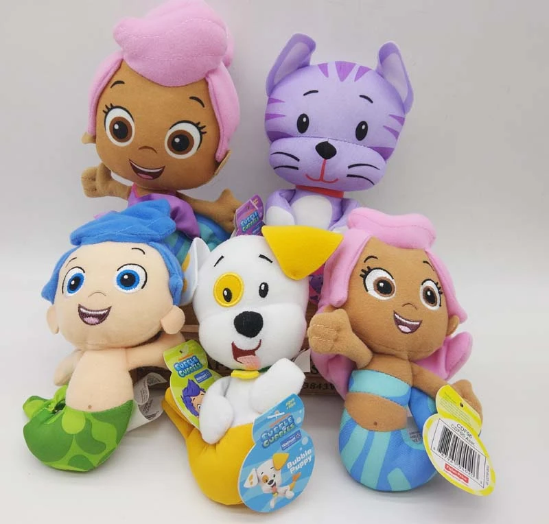 New Bubble Guppies Plush Toy Molly Gil Bubble Puppy Dog Bubble Kitty