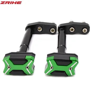 

Motorcycle cnc aluminum frame Crash Pads Engine Case Sliders Protector For KAWASAKI Z300 z300 2013 2014 2015 2016