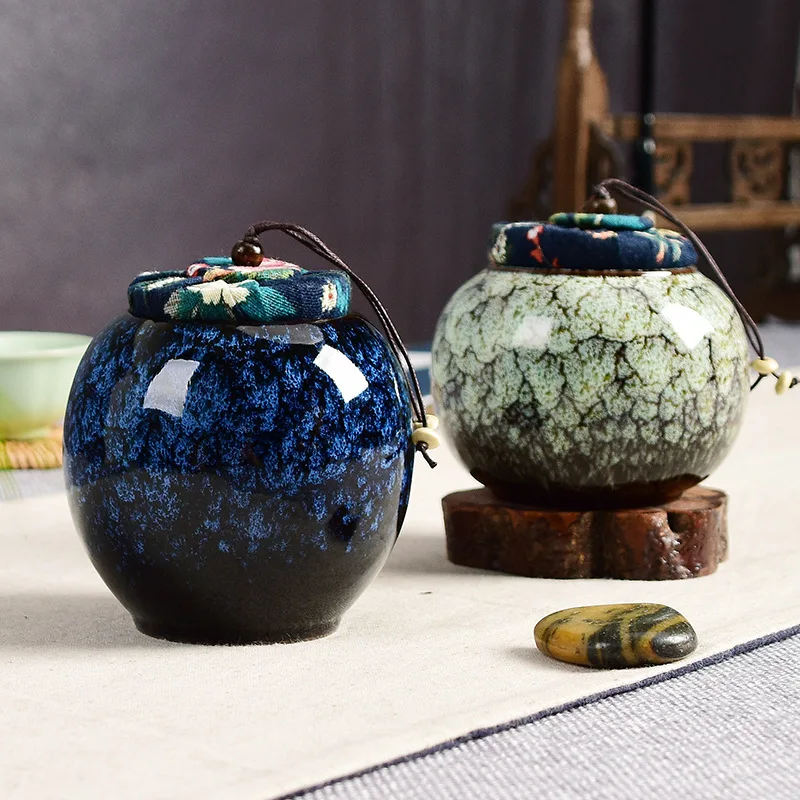 Ceramics Ashes Urn Holder Pet Memorial Funeral Jar For Human Cremation Keepsake Pal Casket Seal Storage | Дом и сад
