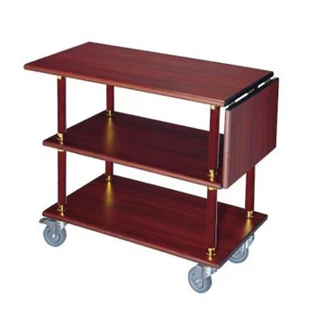 

Three-layer steel wine cart dining mobile delivery meal titanium service luxury hotel stainless trolley
