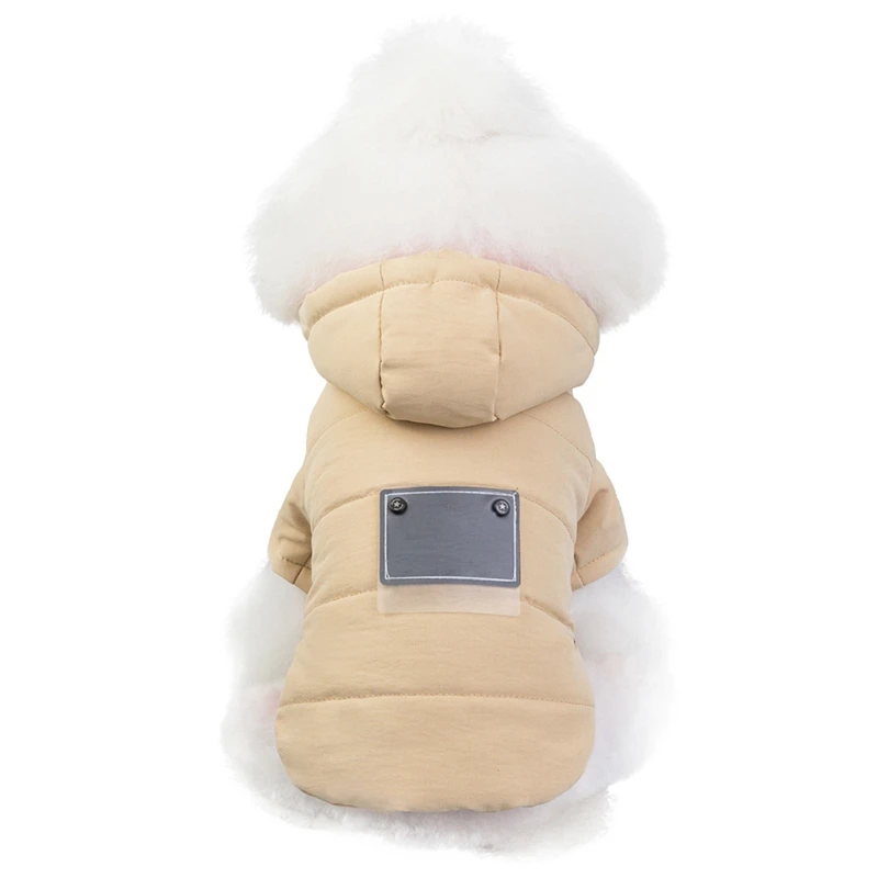 Зимняя одежда для собак, теплый пуховик, ветрозащитное пальто, толстовки, элегантный темперамент, очаровательная и благородная, доступная личность