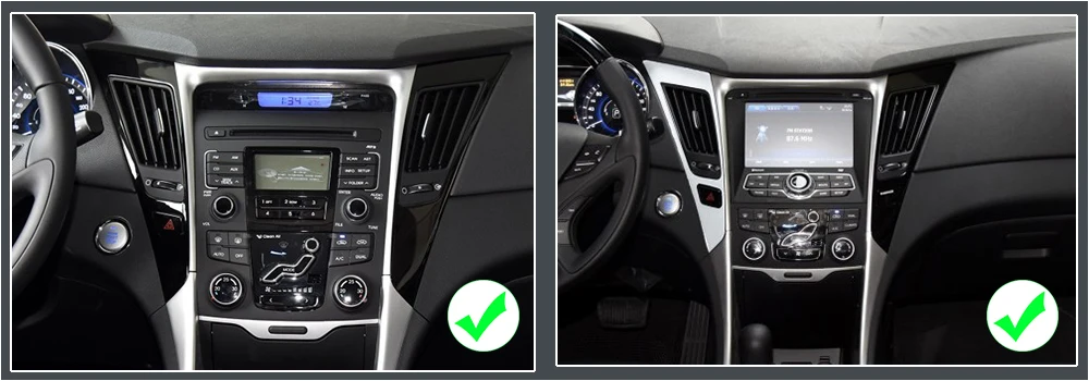 Discount ZaiXi For Hyundai Sonata YF 2011~2014 Car Android Multimedia System 2 DIN Auto DVD Player GPS Navi Navigation Radio Audio WiFi 2
