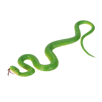 

Simulation Rubber Snake Fake Artificial Rubber Faux Snake Model Toy Snake Fake Animal Gift Halloween Costume Party Supplies