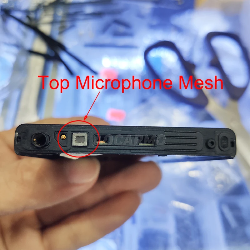 상단 하단 프레임 섀시 업 다운 베젤 커버 테두리, 마이크 메쉬 포함, Xperia XZ1 Compact XZ1C Mini G8441 G8442 S0-02K