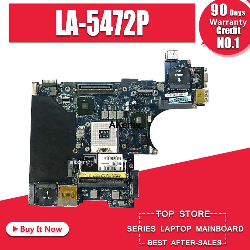 

For Dell E6410 Motherboard with Discrete Video Card LA-5472P CN-0CDK0T 0CDK0T CDK0T