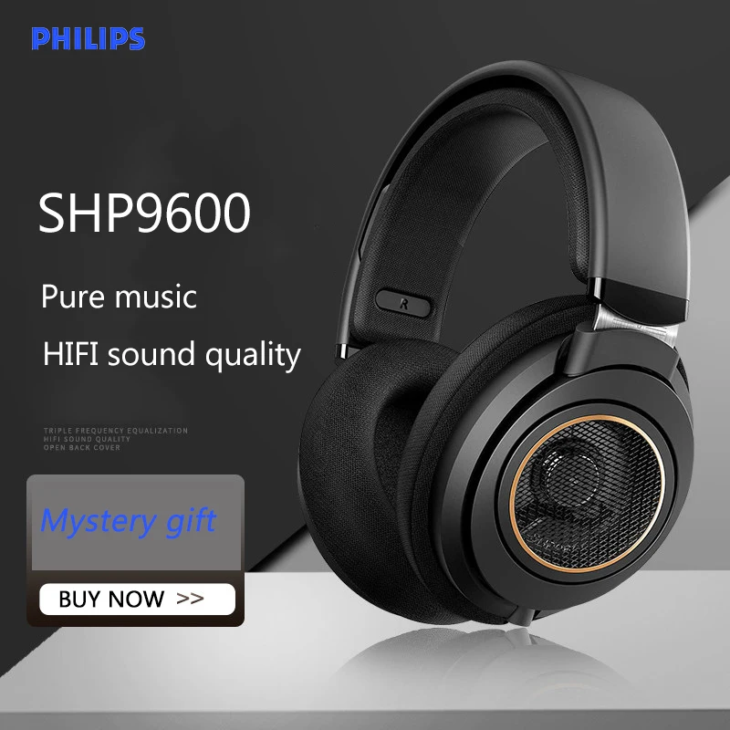 פיליפס SHP9600 מוסיקה Wired אוזניות עם 3m ארוך משחקי HIFI אוזניות SHP9500  שדרוג עבור מחשב אנדרואיד Huawei סמסונג|Telephone Headsets| - AliExpress