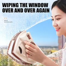 Двухсторонняя стеклянная посуда артефакт дома сильная Магнитная очистка окна высокая-rise двухслойная щетка инструмент для выскабливания