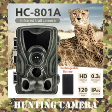 HC-801A Trail охотничья ловушка камера Дикая игра ночное животное термальная фото Водонепроницаемая с литиевой батареей 5000Mah