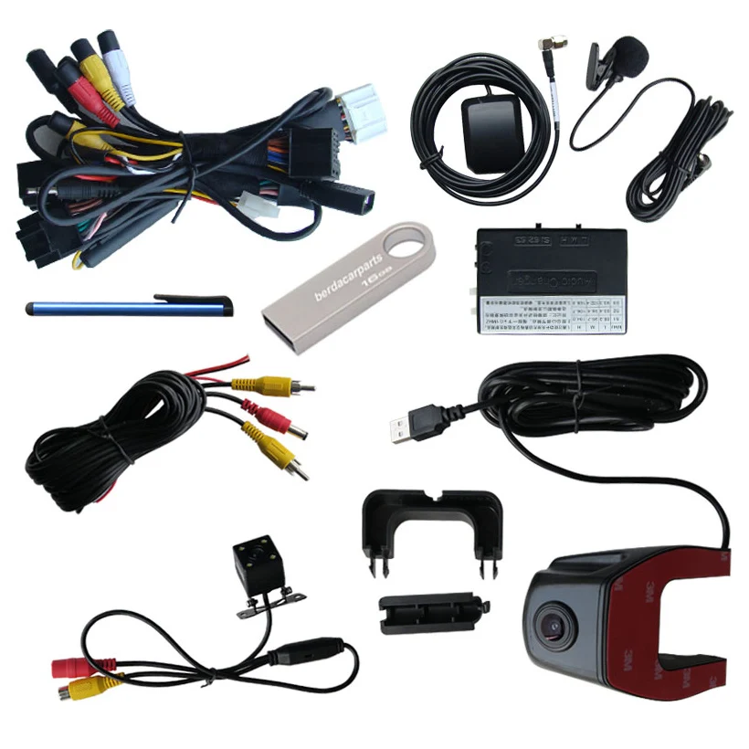 Обновленный оригинальный автомобильный мультимедийный плеер Android 7 1 с GPS