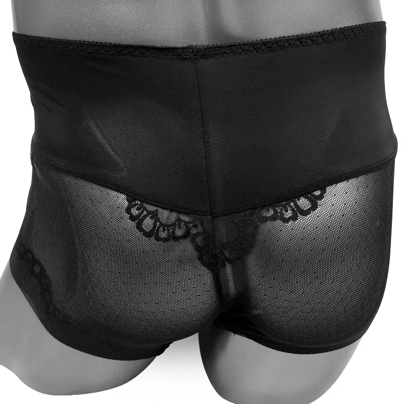 Thin Sheer Sissy Pouch Panties With Penis Sleeve See Through Sissy Panties Mens Briefs Underwear Sexy Gay Lingerie Underpants