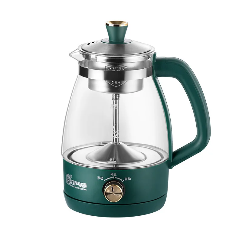 Electric Kettle 1L Electric Kettle Heat-resistant Glass Tea Infuser Pot With Filter Automatic Steam Spray Borosilicate glass Teapot