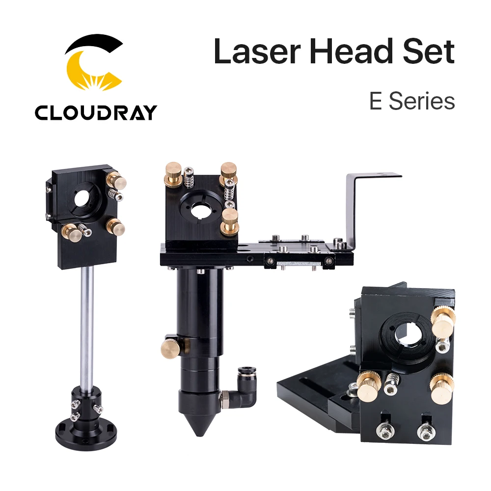 Cloudray E Series Set with Old  CO2 Laser Head Focusing Lens D20mm FL50.8/63.5/101.6 Mirror 25mm for Laser Cutting Machine
