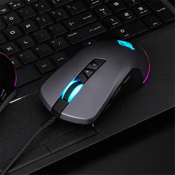 

USB Wired Mice for Laptop Desktop Computer Optical Mouse, Adjustable DPI, Scroll Wheel, 9 Buttons, Support Multiple Systems