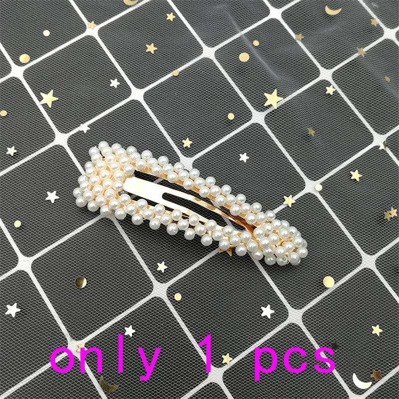 Pearl Hair Clip Stick Hairband Comb Bobby Pin Barrette Hairpin Set Headdress HOT 