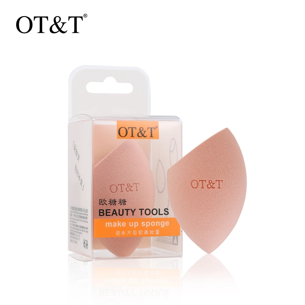 OT & T косметический слойка Профессиональная мягкая множество форм спонж для пудры