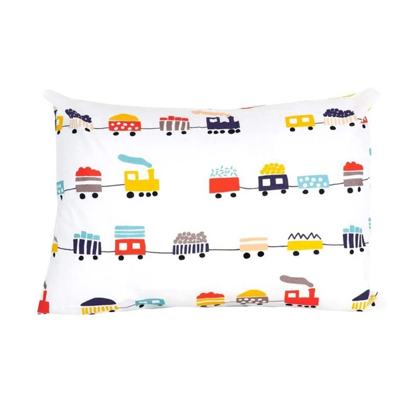Baby Pillowcase Ultra Soft Cotton Kids Toddler Cot Bed Sleeping