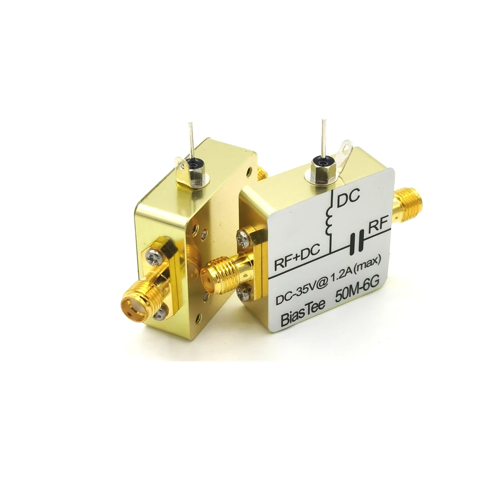 10MHz-6GHz Coaxial Bias Tee - RF Amplifier & Fiber Optic Power Injector
