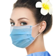 50pcs Protective font b Mask b font Disposable Anti Dust Surgical Earloops font b Masks b