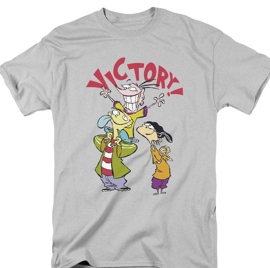 

T Shirt Men Casual Cotton Short Sleeve Ed Edd N Eddy T Shirt For Men Women Or Kids Victory