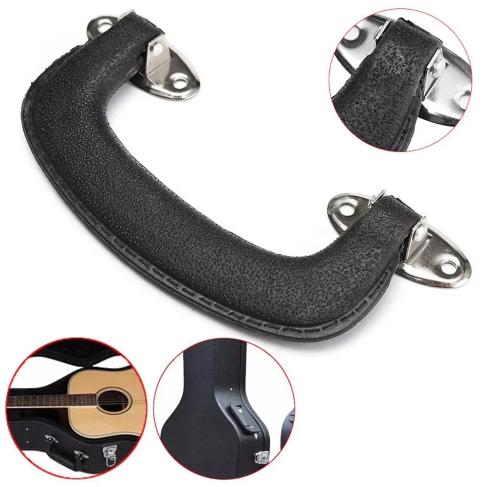 New Hot Sale 152mm Black Plastic Carrying Handle Grip For Guitar Case Replacement Suitcase Box Luggage Handle Grip