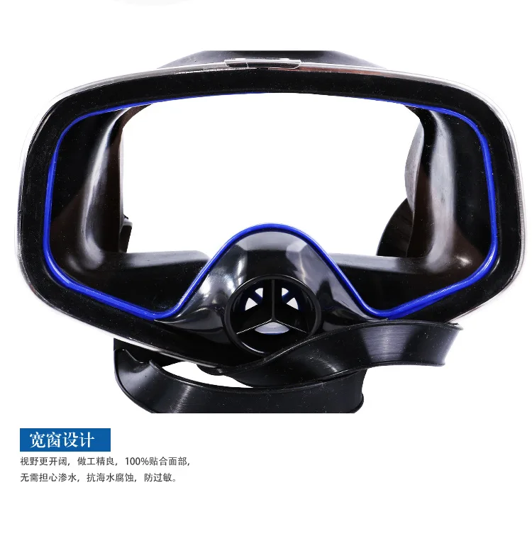 MANNER Diviing Mirror Qpm2049 Adult Mirror Snorkeling Tempered Glass Mirror Diviing Equipment