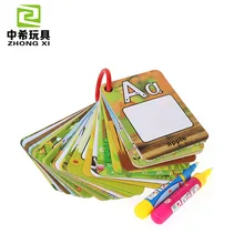 Буквенная картина пейзажа карты каракули доска для мамы и ребенка игрушка для раннего ребенка развивающие доски для раскрашивания набор книг