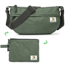 Сумка через плечо для женщин и мужчин, 6л, поясная сумка для тренировок, путешествий, повседневная, для бега, пешего туризма, велосипедная сумка, 210 т, нейлон