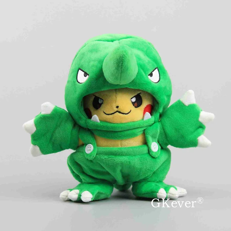 10 Стили Пикачу Косплей Ampharos Garchomp Snorlax Mania Jirachi Rowlet Victini Charizard Maniac Tyranitar плюшевые игрушки куклы