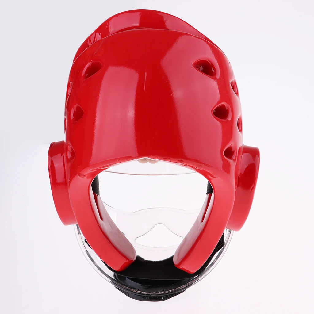 Kids Youth PU MMA Boxing Helmet Muay Thai Head Face Guard Karate Taekwondo Training Headgear for Boys Girls