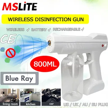 

wireless battery rechargeable nano disinfectant sprayer gun disinfectant spray fog machine wireless steam disinfectant spray