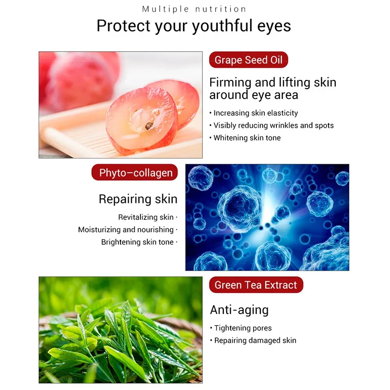 5 pair Collagen Crystal Eye Mask Removes Dark Circles Puffiness Eye Bag Anti-Aging Anti Wrinkle Eye Care
