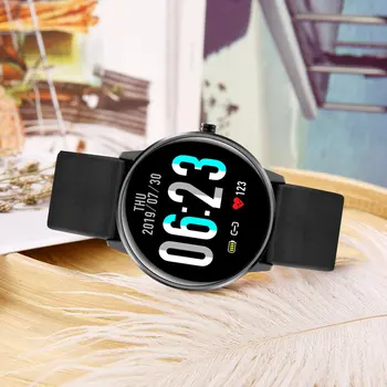 

MX6 IP68 Waterproof Smart Watch Color Screen Leather Strap Smart Sports Watch Fitness Bracelet Smart Sports Step Count Watch