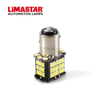 

10PCS/LOT Limastar Auto Lamp Bulbs Car Tail Light S25 BAY15D 12V led bulb