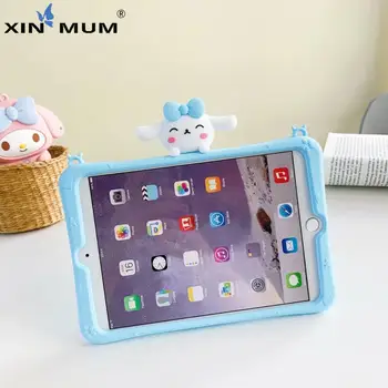 

Silicone Case for Xiaomi Mi Pad 4 plus 10.1 Soft Cute Stand Kids Tablet Cover for Xiaomi Mipad 4 Case Mi Pad4 8 inch + strap