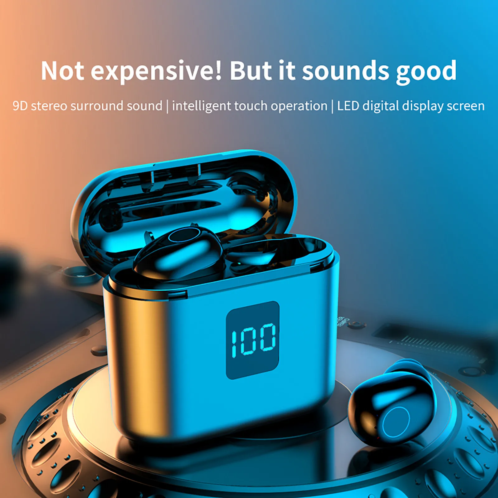 3500mAh LED Bluetooth Wireless Earphones X11B Waterproof Bluetooth Earbuds TWS Touch Control Sport Headset Wireless Noise Headph