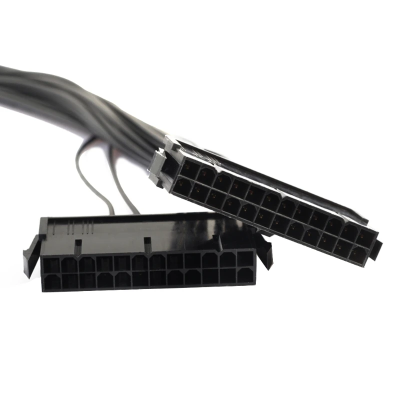 24-контактный синхронный двойной вводной кабель блок питания для материнской