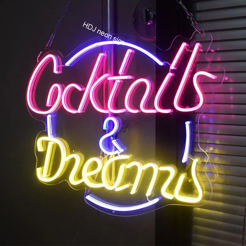 Home & Living Wall Décor Wall Hangings Music Studio Neon Sign Bedroom