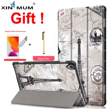 

Case for iPad Mini 5 2019 Smart Cover With Pencil Holder Funda For iPad Mini4 mini5 7.9 inch Silicone Gift Tempered Glass Film