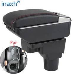 Reposabrazos sónico para Chevrolet Aveo, caja de almacenamiento Interior, piezas de reacondicionamiento, USB
