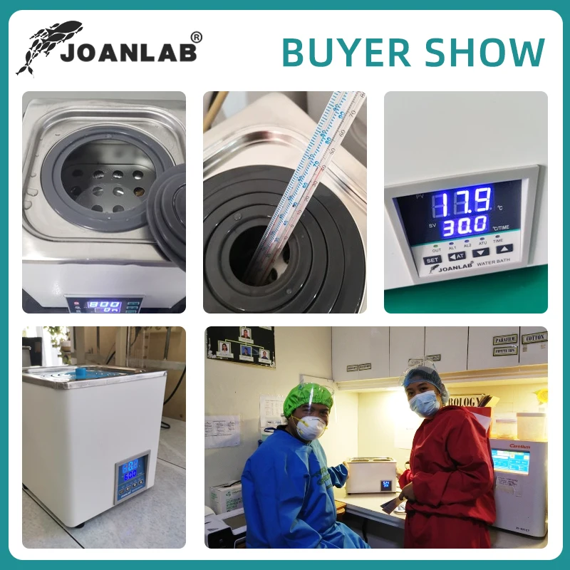 JOANLAB 수조 실험실 난방 온도 조절 장치, 디지털 디스플레이 실험실 장비, 항온 온도 조절 탱크, 110v, 220v